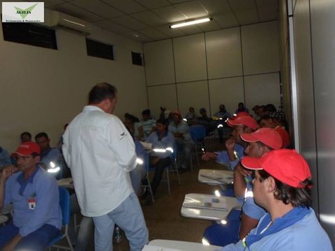 Treinamento na Empresa Odebrecht