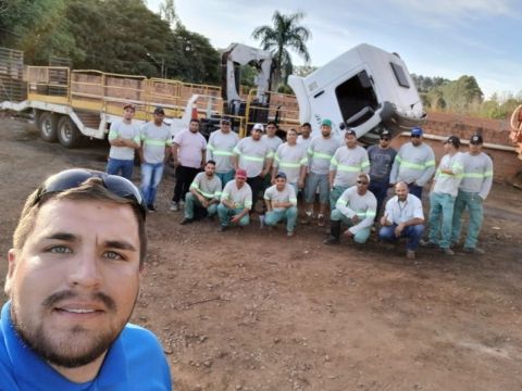Treinamento Operação Elementar na empress J.F.I em Itatinga